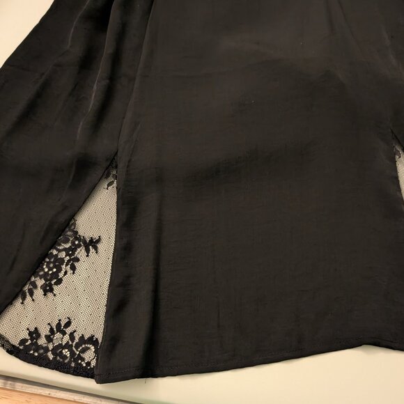 Princess Polly Black Mini Dress with Floral Accents - Picture 7 of 11